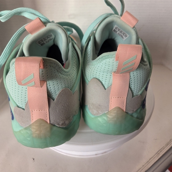Adidas Boost Harden Vol 5 Futurenatural Support In Clear Mint Size 10.5 - Picture 4 of 9